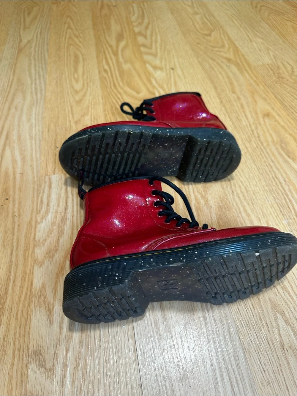 Dr. Martens bold red